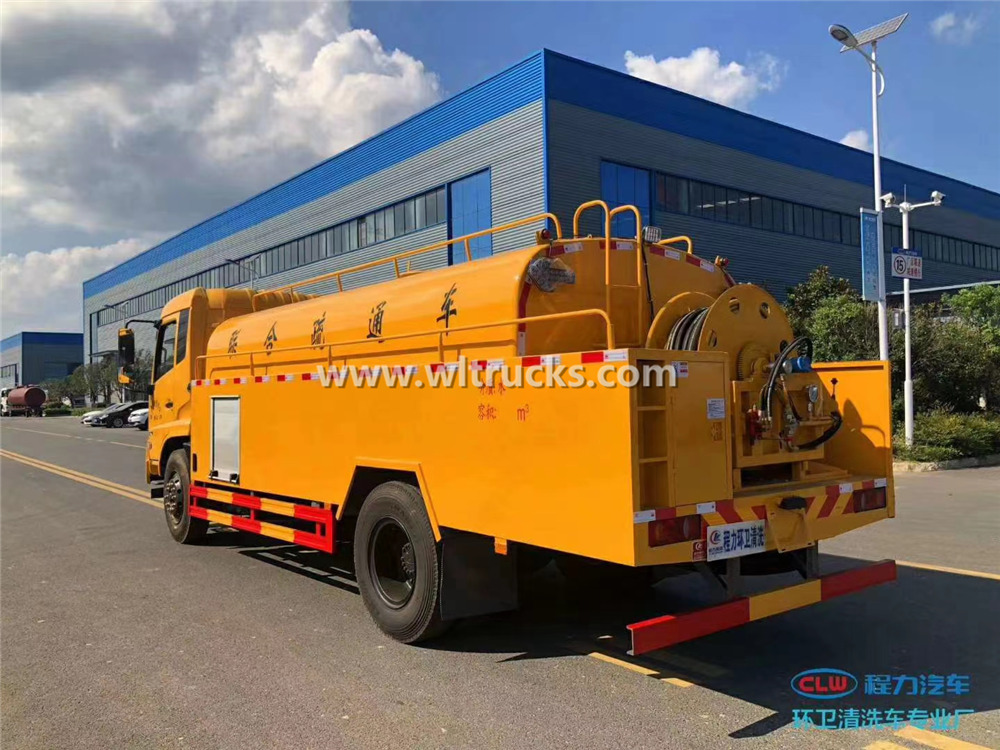 10m3 Sewer High Pressure cleaning Truck