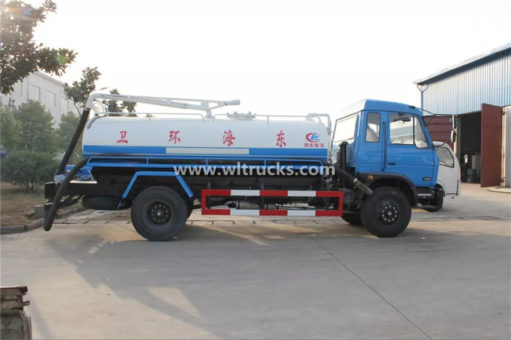 10m3 vacuum Septic tank truck