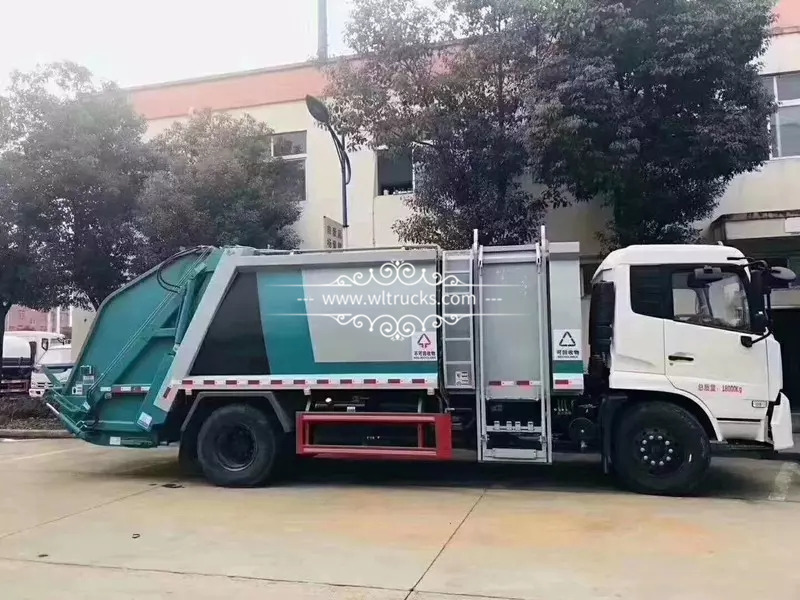 12 ton garbage sorting truck