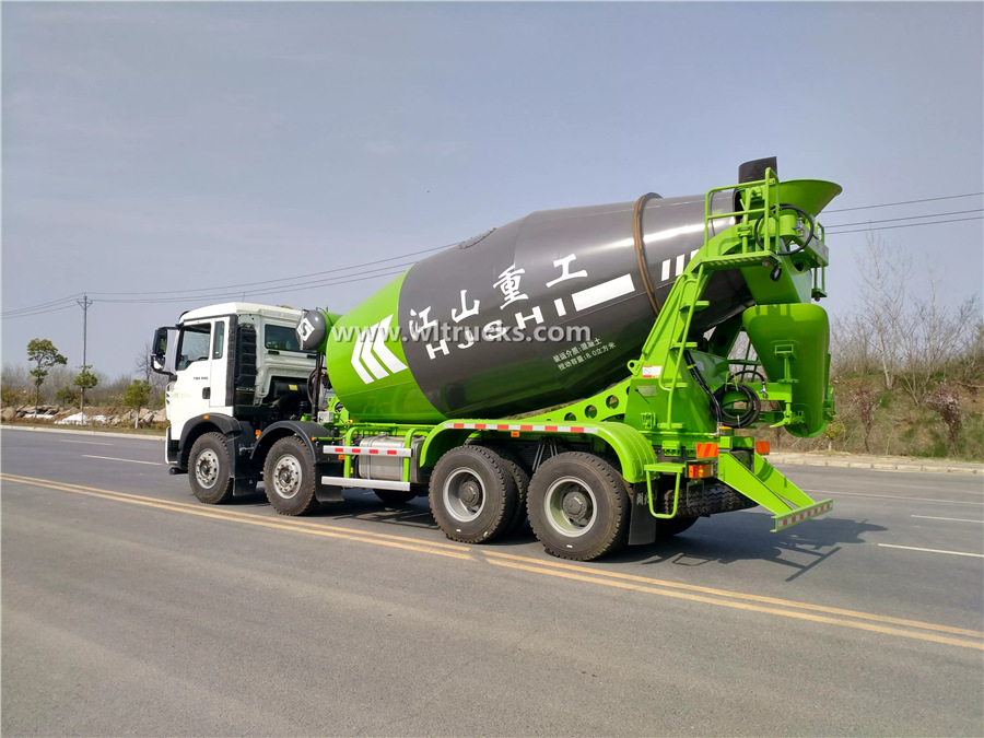 12 wheel Cement mixer truck