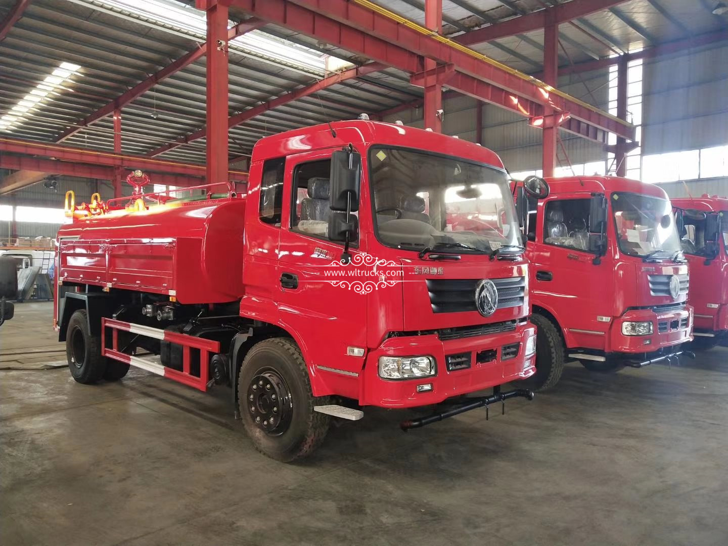 12000 liter fire water tank truck