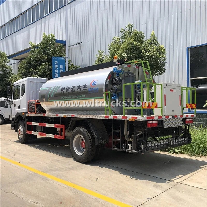 12cbm Stainless Steel Bitumen Tank Truck