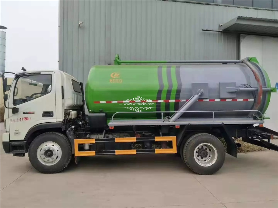 12cbm sewage suction truck