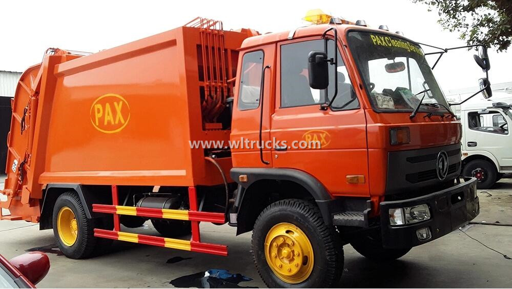 12m3 Refuse Collector Compactor Garbage Truck