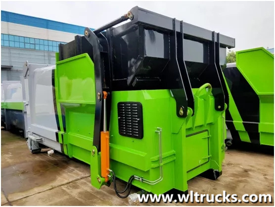 15 ton mobile garbage compactor station