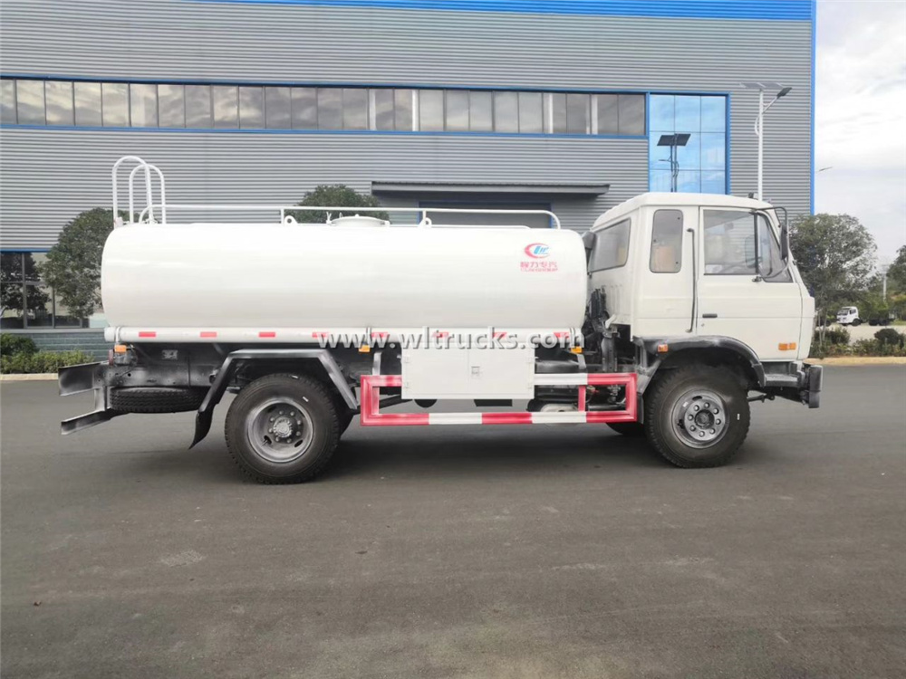 15000 liters Stainless steel drinking water Transport truck