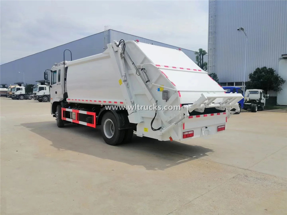 15cbm Compression Compactor Garbage Truck