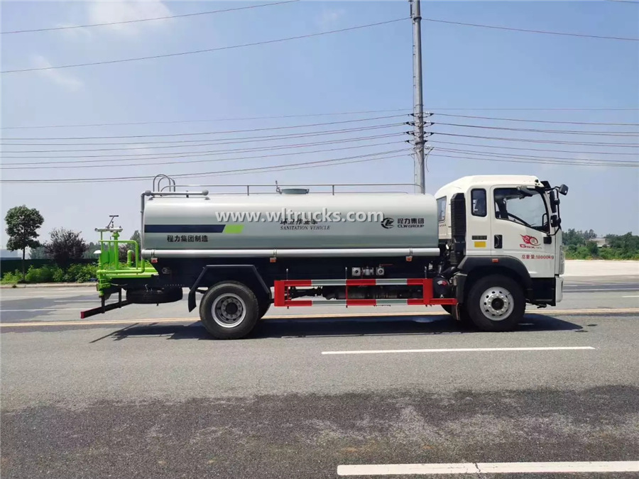 HOWO 12cbm to 15cbm water bowser truck