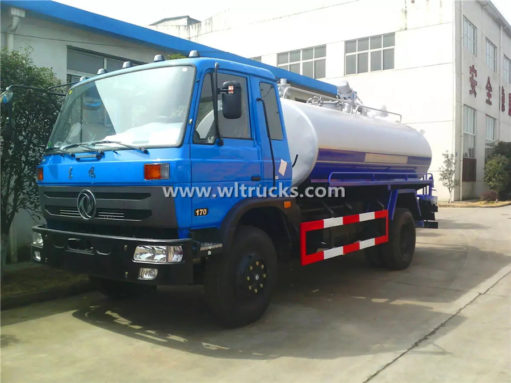 15m3 vacuum Septic tank truck