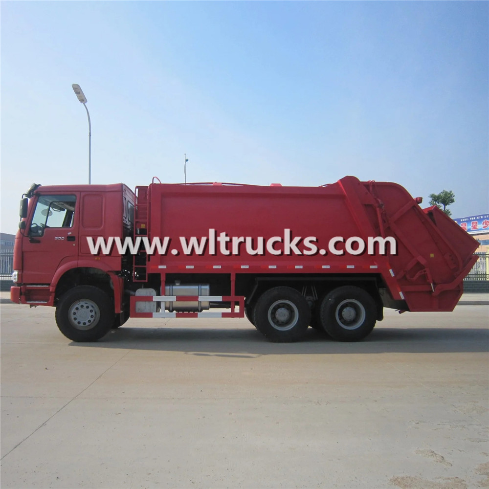 16tons Compactor Garbage Truck