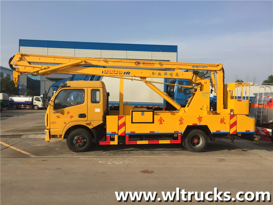 18m aerial platform working truck