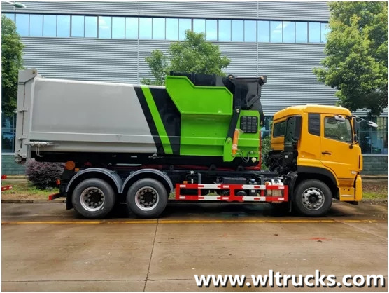 20 ton hook arm garbage truck