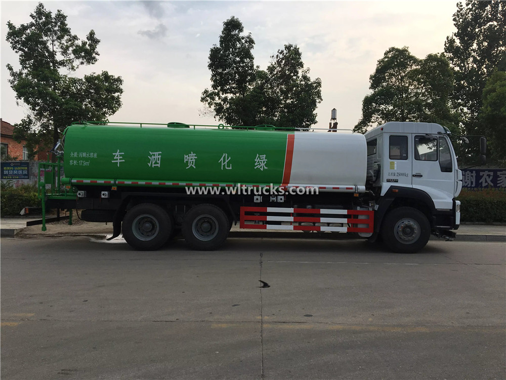 20 ton water tank truck