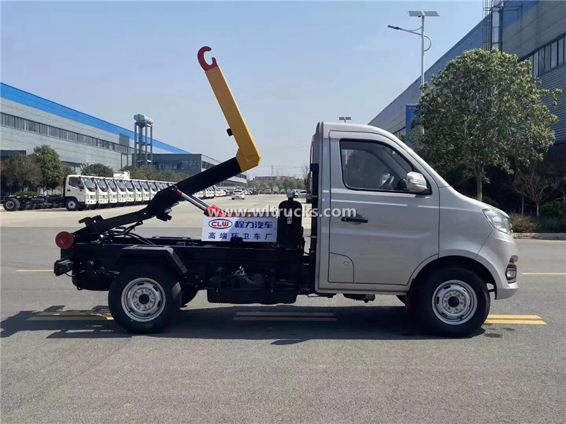 3 ton hook arm garbage truck