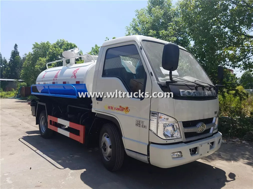 3000 liters fecal suction truck