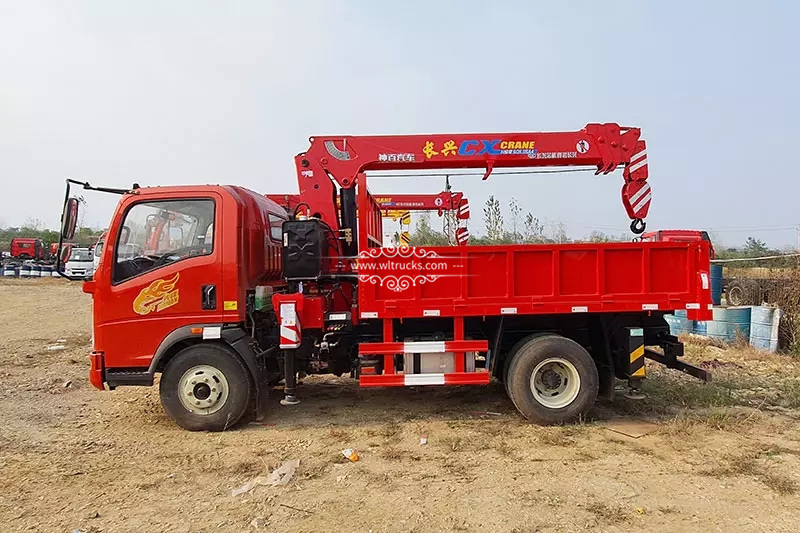 5 mt crane truck