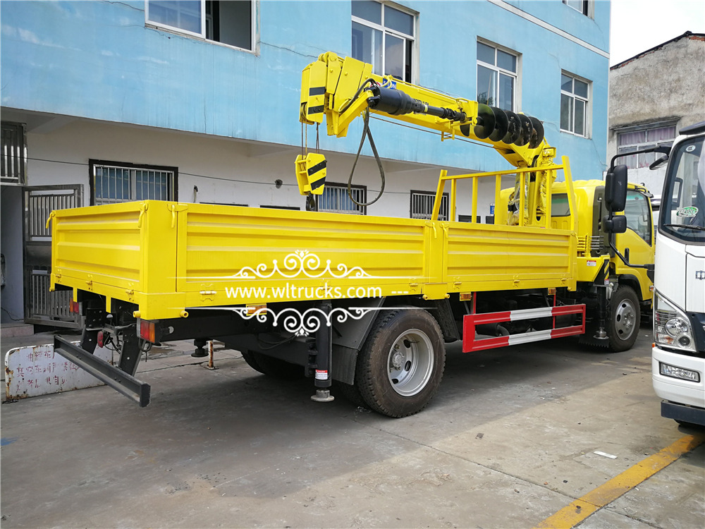 5 mt truck mounted crane