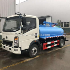 5000liters septic suction truck