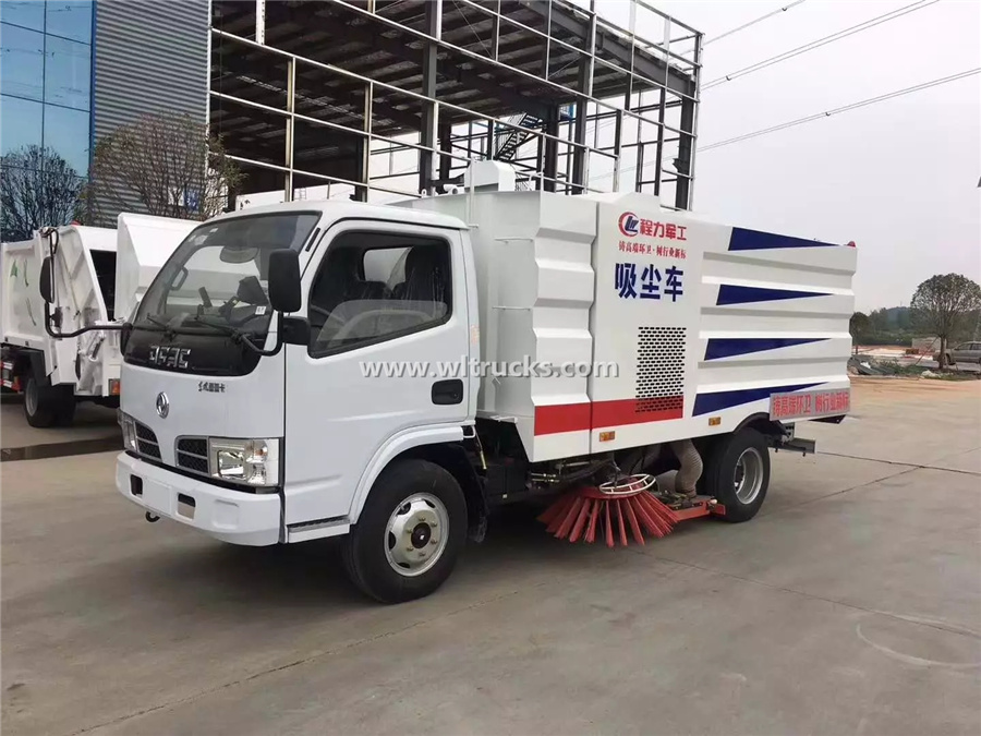 5cbm vacuum cleaner truck