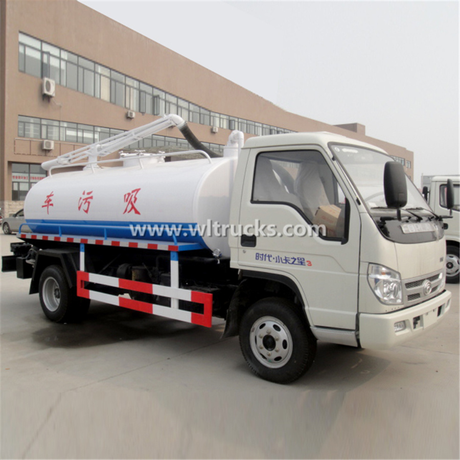 5m3 Fecal suction truck