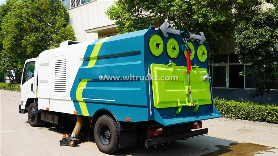 6 ton vacuum cleaner sweeper truck