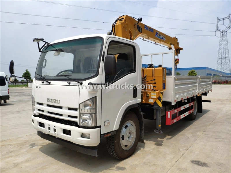 6.3 Tons Isuzu Boom Cranes