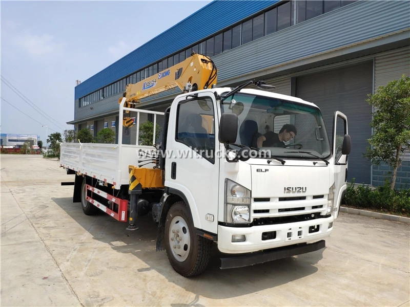 6.3 Tons Isuzu Mobile Articulated Boom Cranes