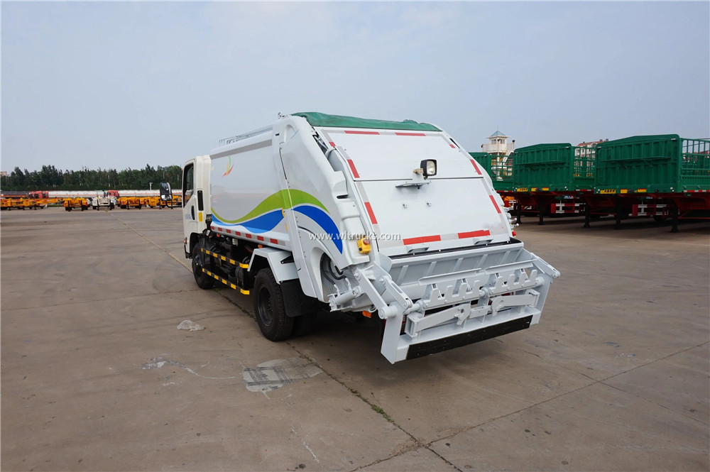 6cbm compactor garbage truck