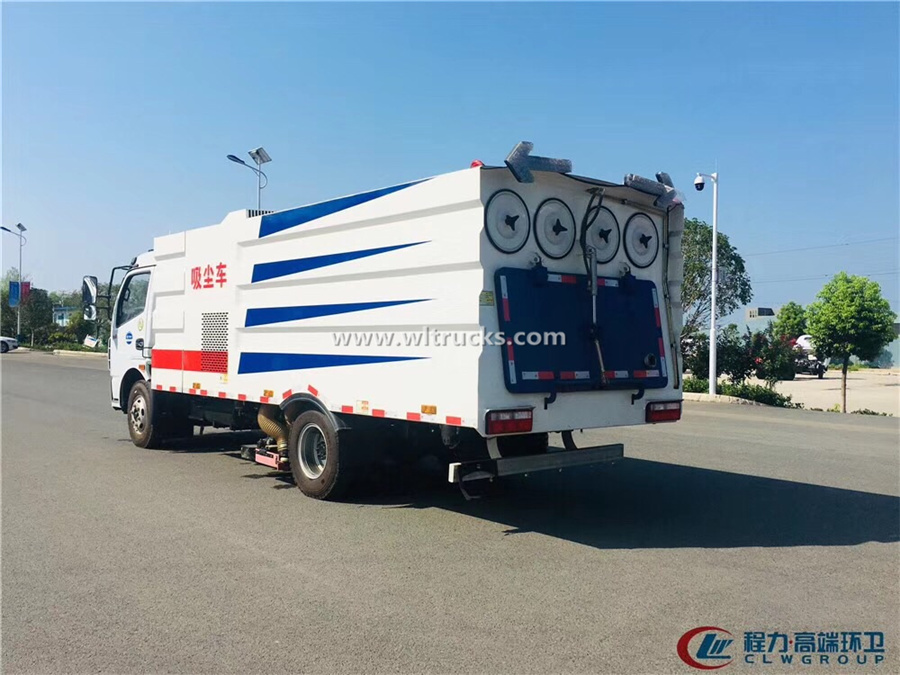 7cbm vacuum cleaner truck