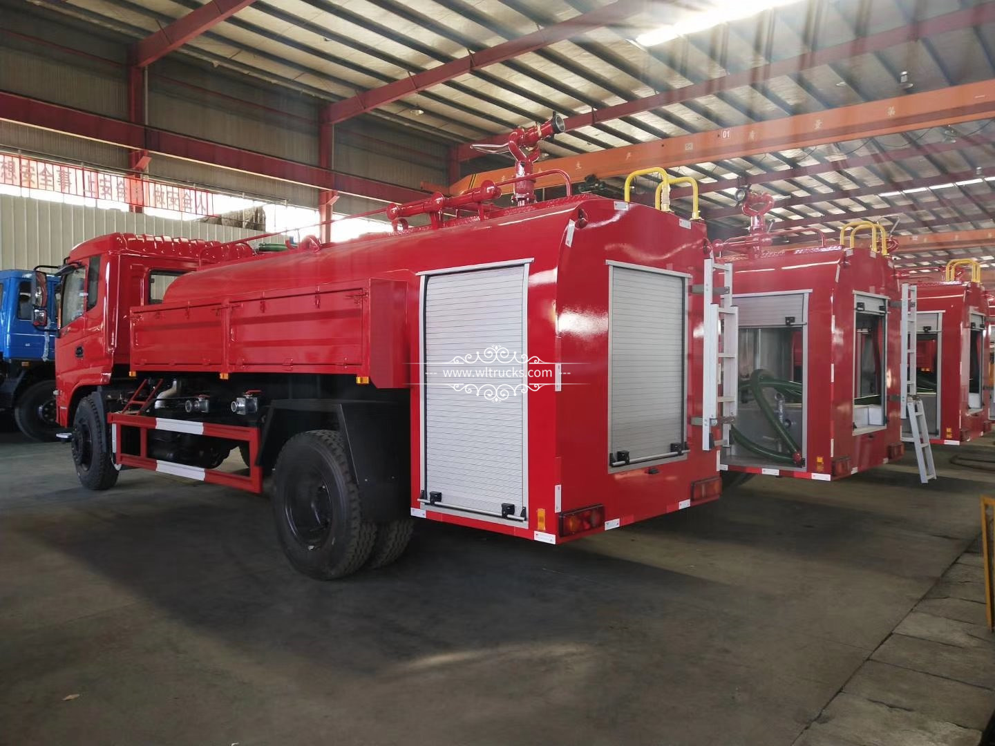 8000 liter to 12000 liter fire water tank truck