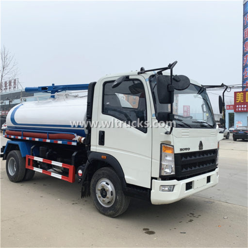 8000 liter vacuum fecal suction truck