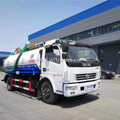 8m3 vacuum fecal truck