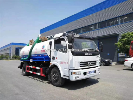 8m3 vacuum fecal truck