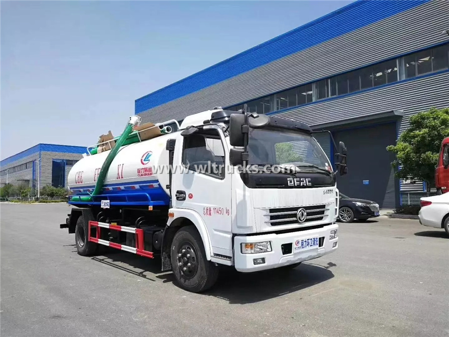8m3 vacuum fecal truck 8m3 vacuum fecal truck