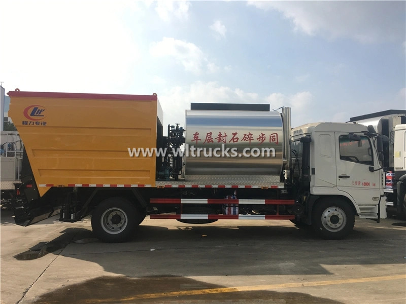 Asphalt Synchronous Chip Sealer truck