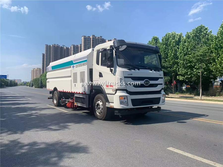 BYD Electric 16m3 washing and sweeping truck