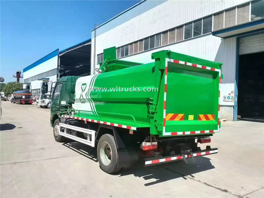 DFAC kitchen garbage truck