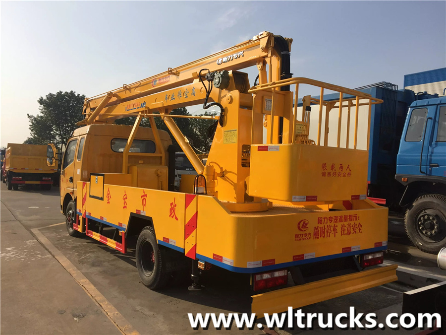 Dongfeng 18 meters aerial platform working truck