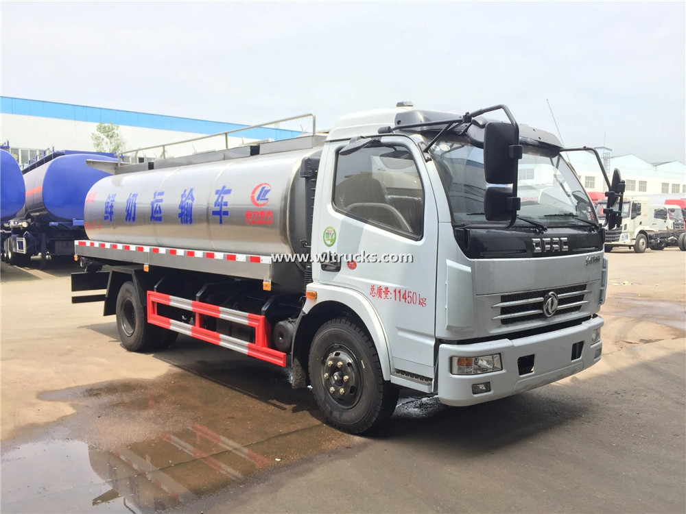 Dongfeng 8000L fresh milk truck