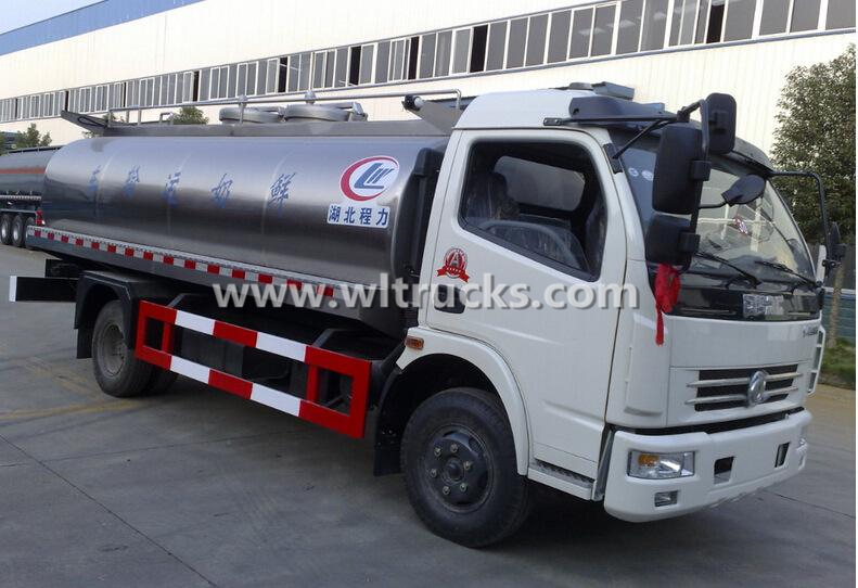 Dongfeng 8m3 resh milk truck
