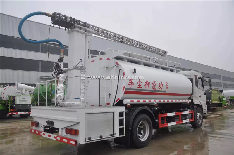 Dongfeng Tianjin 10cbm railway dust suppression truck