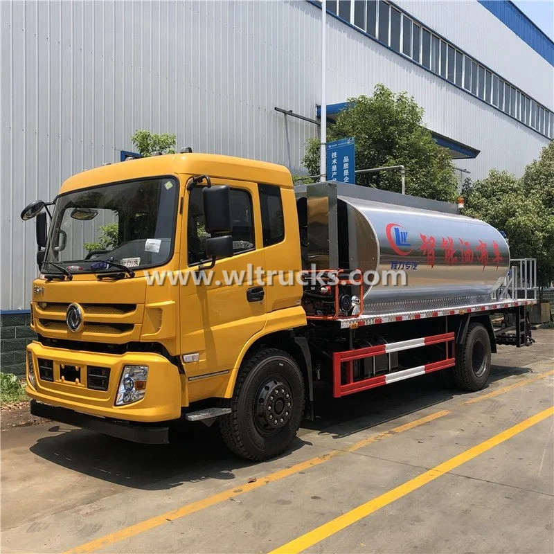 Dongfeng brand 10000 Liters Bitumen Tank Asphalt Distributor Truck