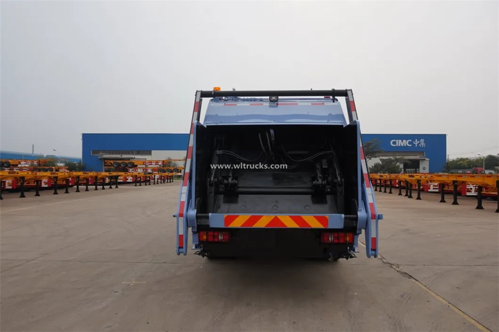 Dongfeng swing arm compactor garbage truck