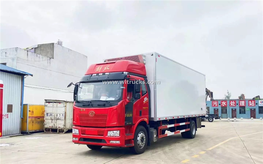 FAW 15 ton 7.5 meters Frozen truck