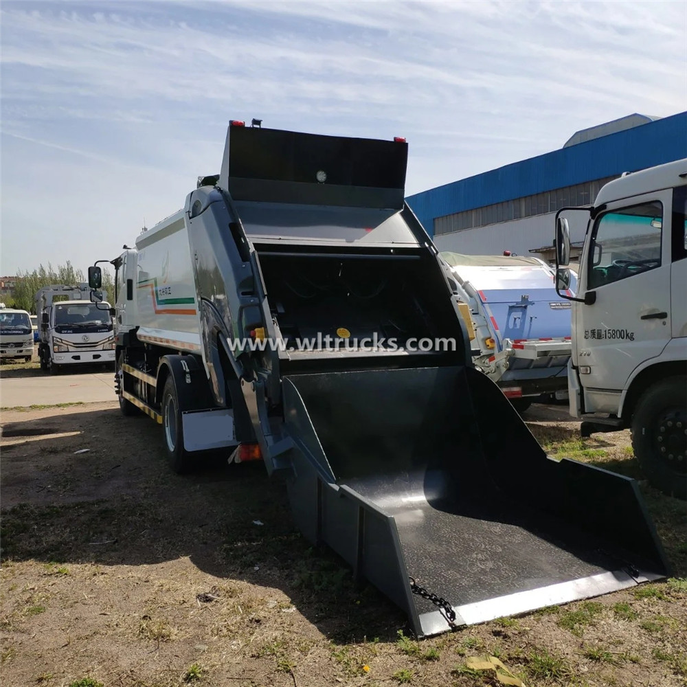 Foton 14cbm rubbish compactor truck