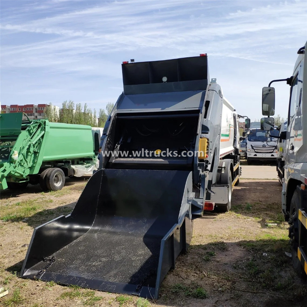 Foton 14m3 waste rubbish compactor truck
