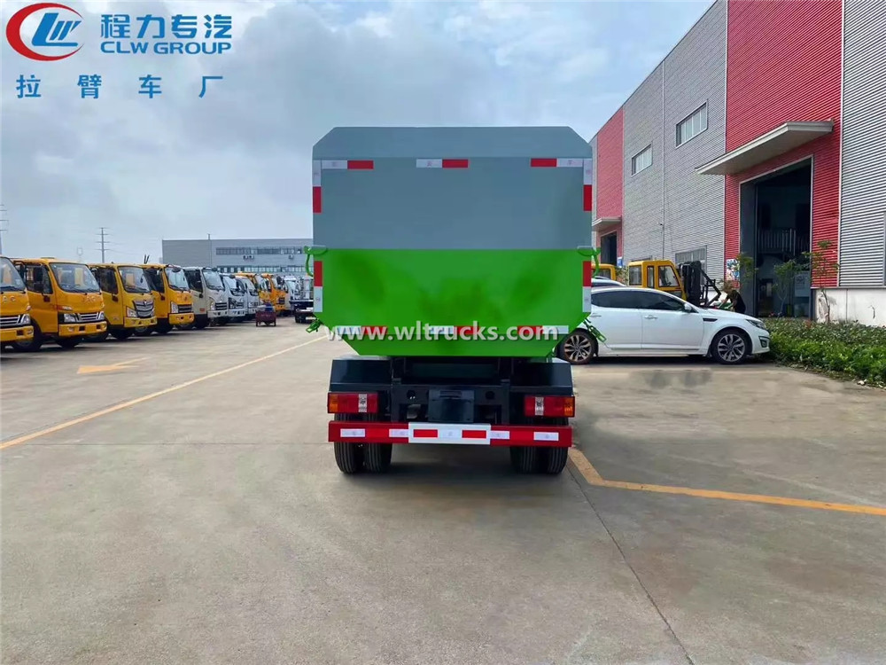 Foton 3000liters side loading garbage truck