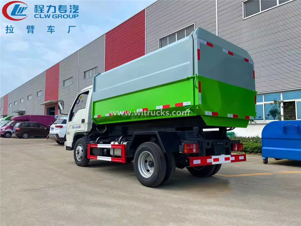 Foton 3m3 side loading garbage truck