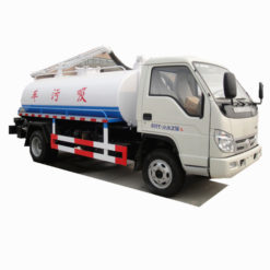 Foton 5m3 small Fecal suction truck