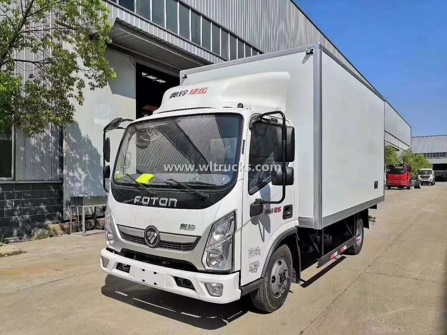 Foton Aoling 5 ton Fresh Fish Refrigerated Transport Truck